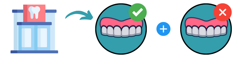 graphic showcasing do's and don'ts of invisalign aligners