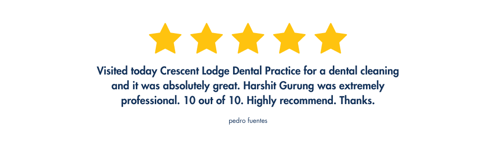 5 Star Review - Clapham Common Dental Practice